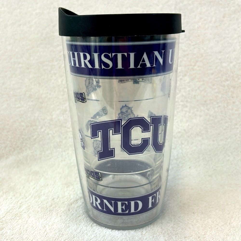 TERVIS TCU Horned Frogs Texas Christian University Tumbler 16 oz